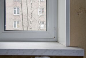 вид правильно смонтированного откоса